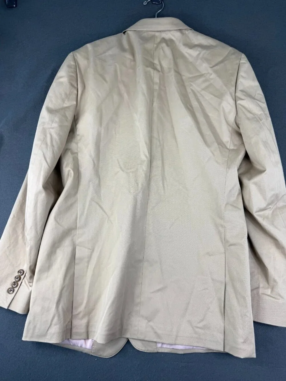 Bonobos Mens Beige Sport Coat Blazer Slim Fit Two-Button Single Breaseted Notch